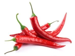 The active component of Hondroten gel is red chili pepper.