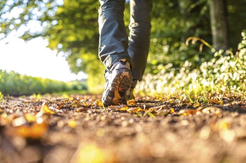 Walking to prevent arthrosis
