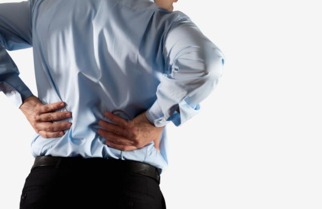 Back pain in the lumbar region picture 2