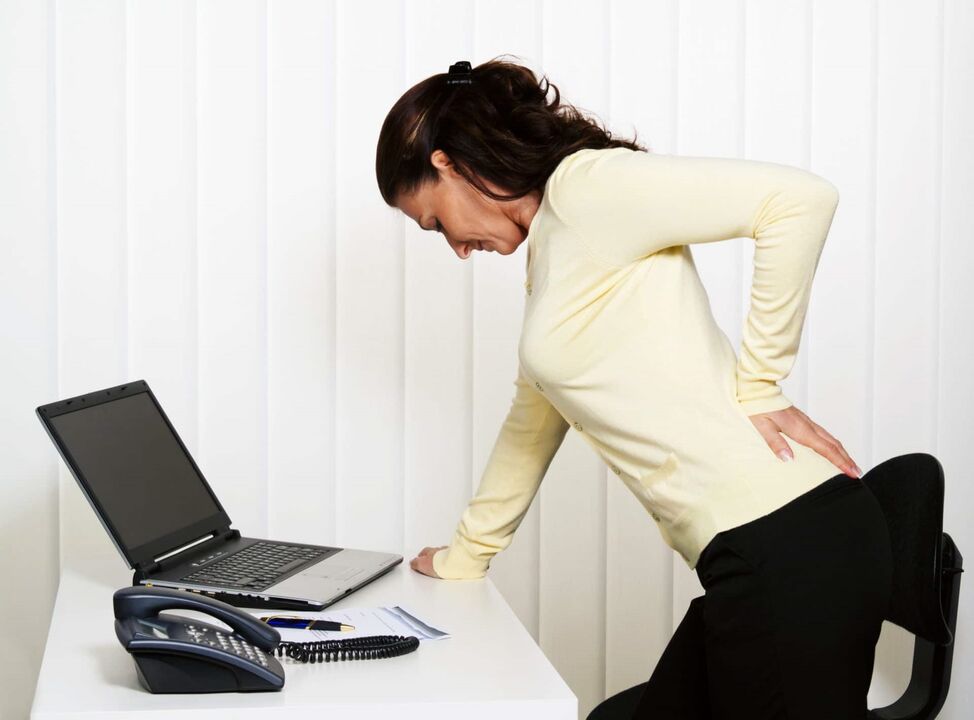 Back pain in the lumbar region picture 3